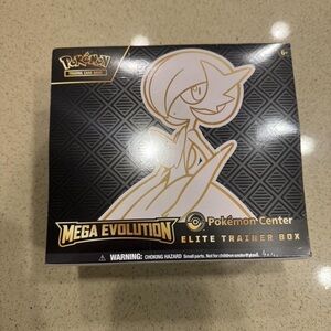 Pokemon Mega Evolution Elite Trainer Box - Gold and Black